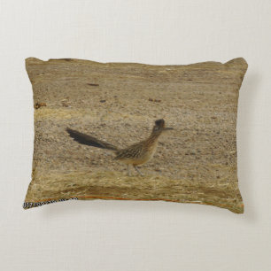 North American Roadrunner Accent Pillow