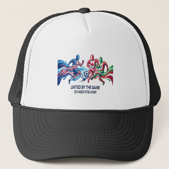  North American Soccer Harmony 2026 Trucker Hat (Front)