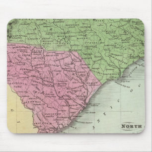 North and South Carolina 2 Mouse Pad