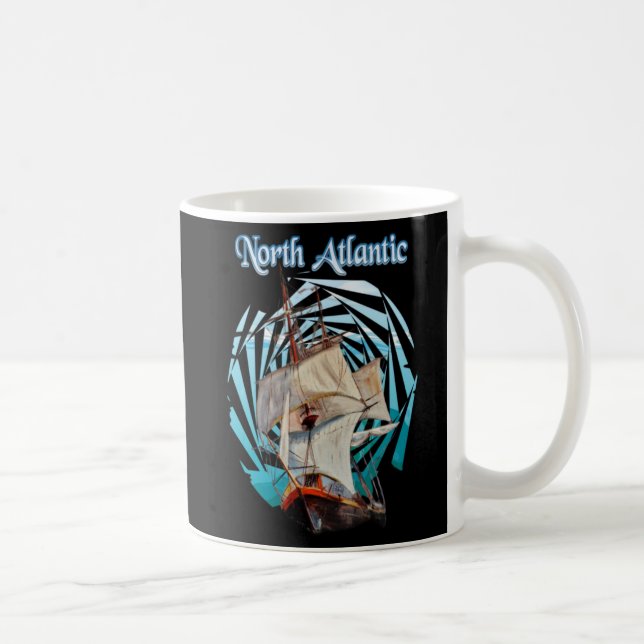 North Atlantic Beach Fun Coffee Mug (Right)