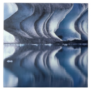 North Atlantic, Iceland, Breioamerkurjokull 2 Tile