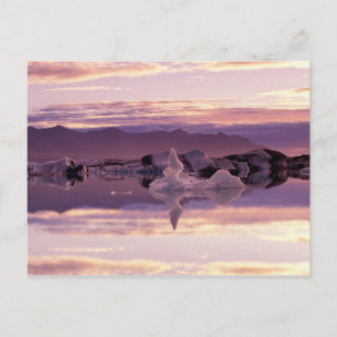 North Atlantic, Iceland, Breioamerkurjokull Postcard