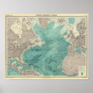 North Atlantic Ocean Poster