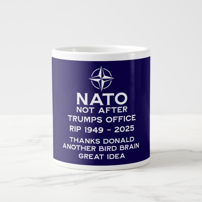 North Atlantic Treaty Large Coffee Mug (Front)