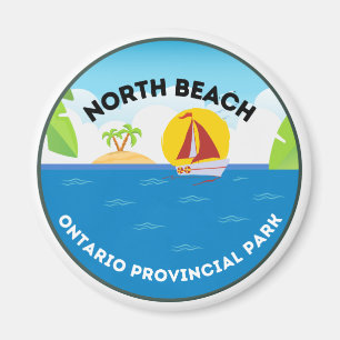 North Beach Ontario Provincial Park Magnet