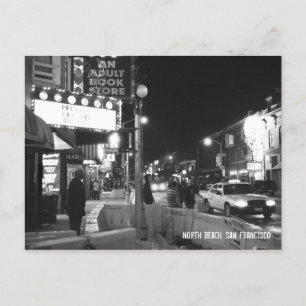 north beach, san francisco postcard