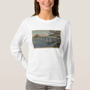 North Bend, Oregon - Coos Bay Bridge View T-Shirt