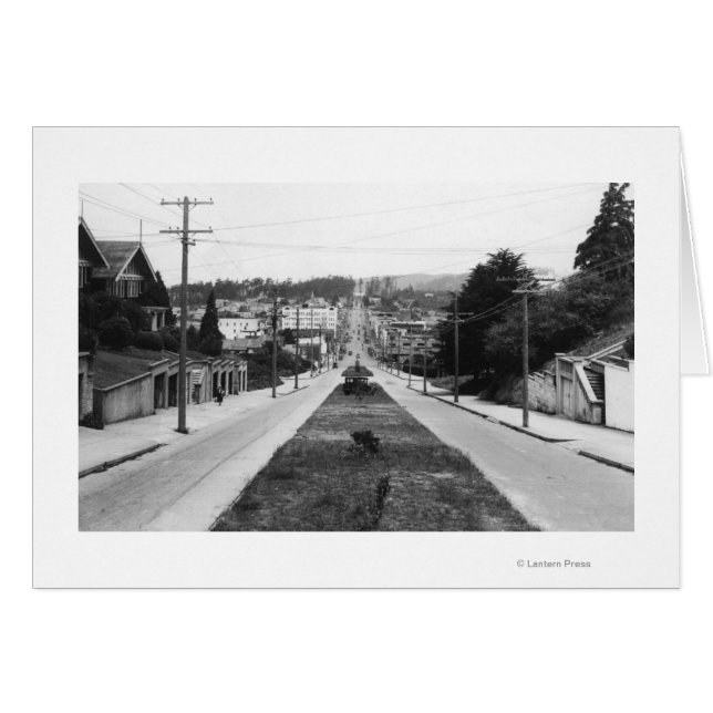 North Bend, Oregon Town View Photograph (Front Horizontal)