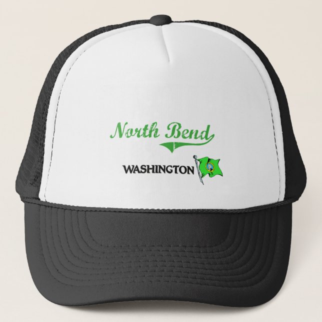 North Bend Washington City Classic Trucker Hat (Front)