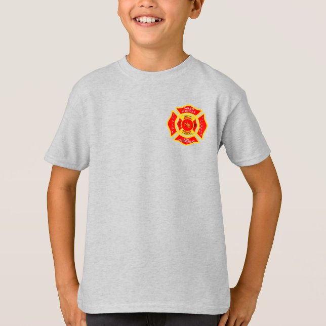 North Berkeley Junior Fire Department T-Shirt (Front)