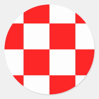 North Brabant, Netherlands Classic Round Sticker