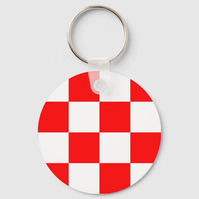 North Brabant, Netherlands Keychain (Front)