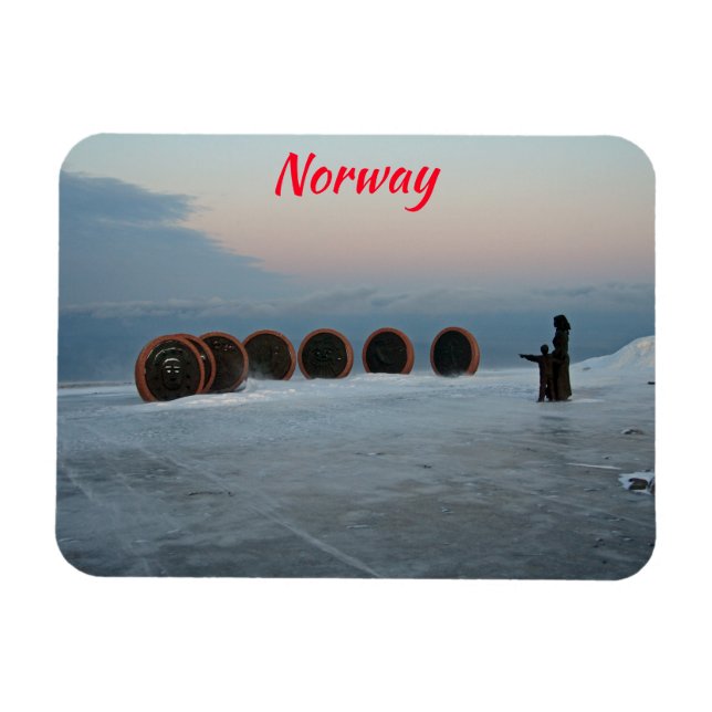 North Cape, Norway Magnet (Horizontal)