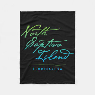 North Captiva Island Florida  Fleece Blanket
