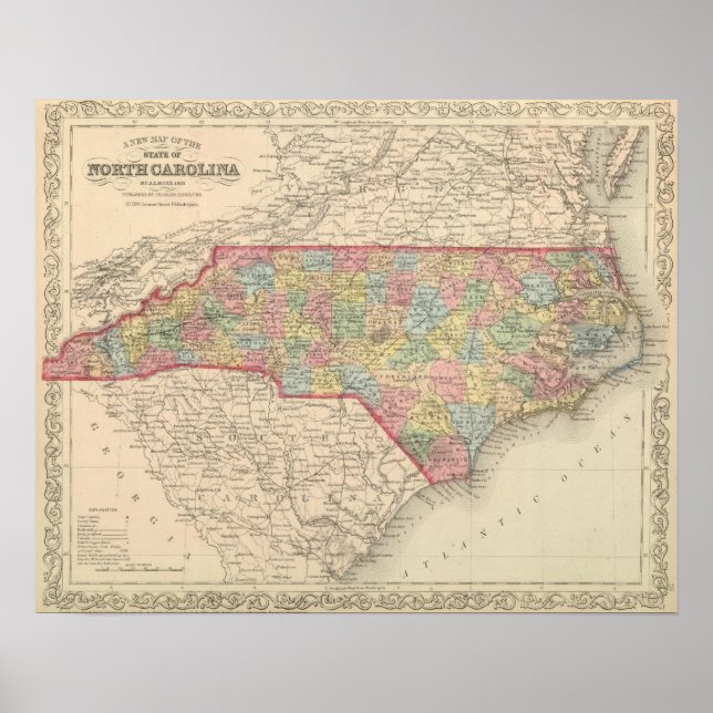 North Carolina 10 Poster (Front)