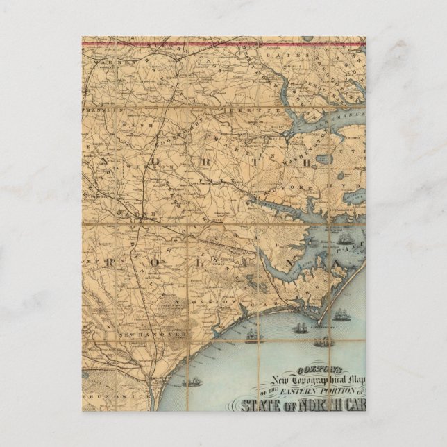 North Carolina 2 Postcard (Front)