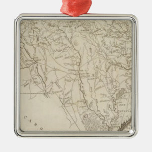 North Carolina 6 Metal Ornament