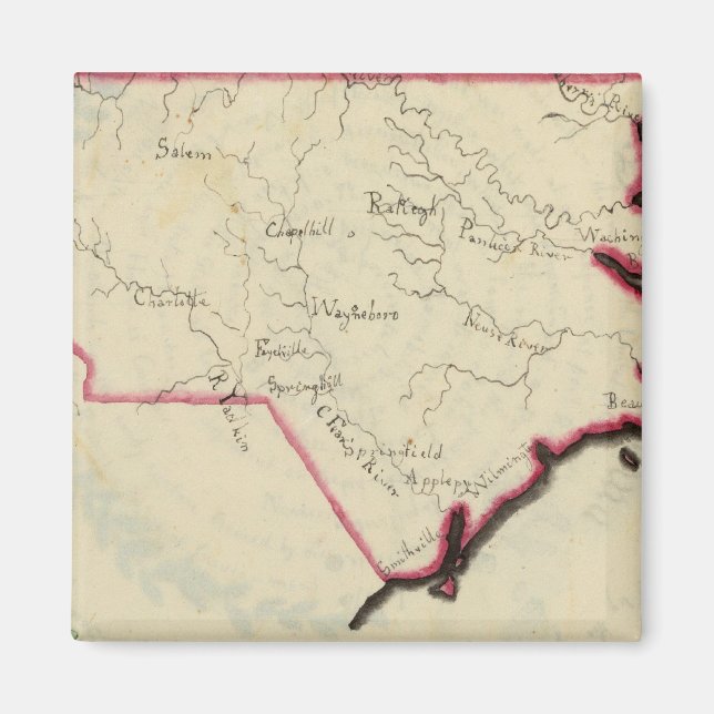 North Carolina 7 Magnet (Front)