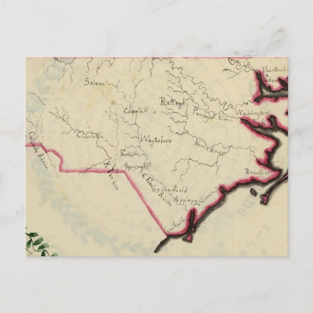 North Carolina 7 Postcard (Front)