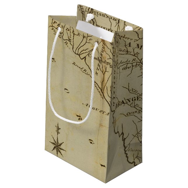 North Carolina 8 Small Gift Bag (Back Angled)