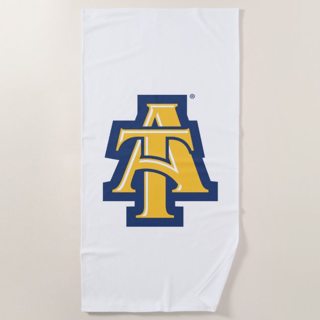North Carolina A&T State University | A Logo Beach Towel (Front)