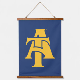 North Carolina A&T State University   A Logo Hanging Tapestry