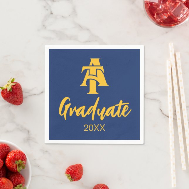 North Carolina A&T State University | A Logo Napkin (Insitu)