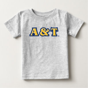 North Carolina A&T State University A&T Wordmark Baby T-Shirt