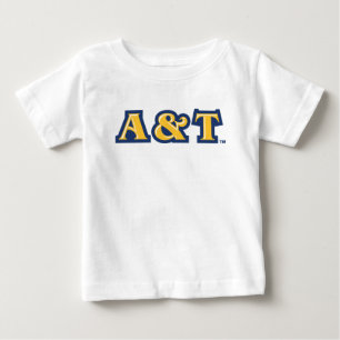 North Carolina A&T State University   A&T Wordmark Baby T-Shirt
