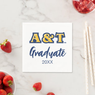 North Carolina A&T State University   A&T Wordmark Napkin