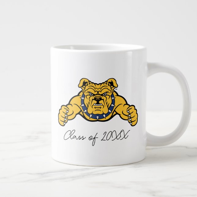 North Carolina A&T State University | Bulldog Large Coffee Mug (Right)