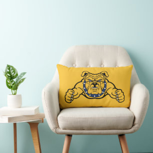North Carolina A&T State University Bulldog Lumbar Pillow