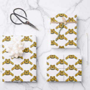 North Carolina A&T State University   Bulldog Wrapping Paper Sheet