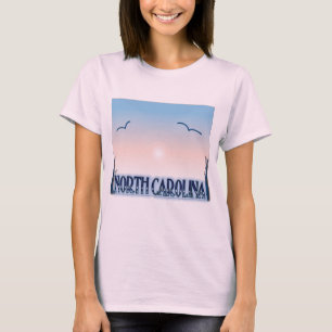 North Carolina Airbrush Sunset T-Shirt