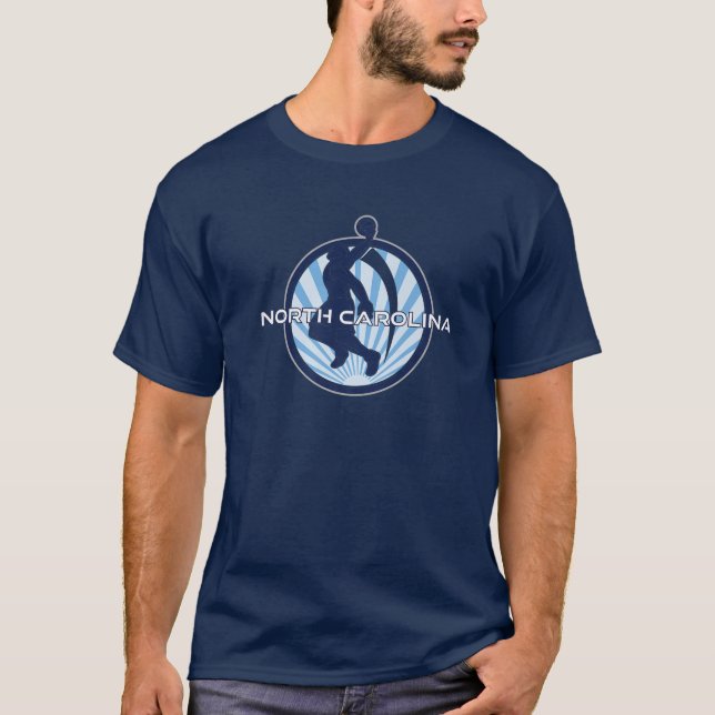 North Carolina Basketball Season Fan The Tarheel S T-Shirt (Front)
