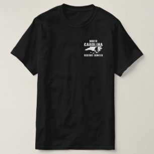 North Carolina Bigfoot Hunter Funny Sasquatch Gift T-Shirt