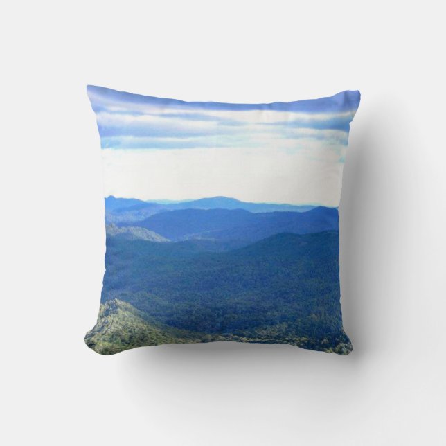 NORTH CAROLINA BLUE RIDGE MOUNTAINS pillow (Front)