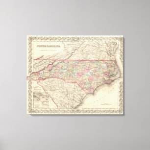 North Carolina Canvas Print