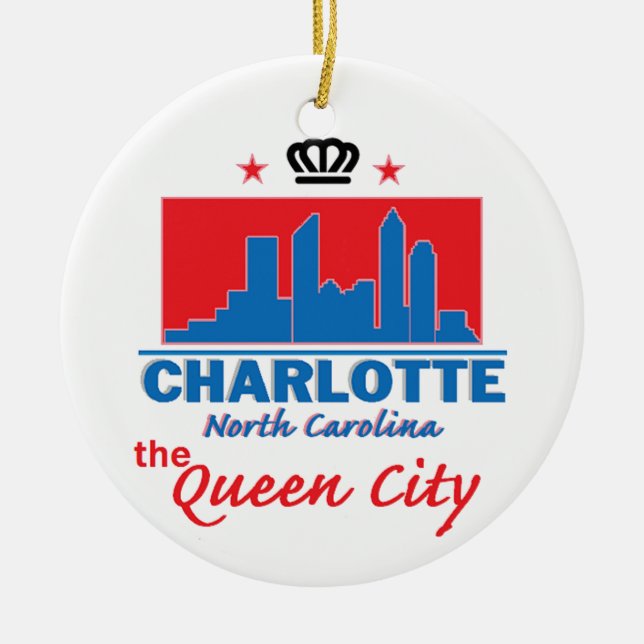 NORTH CAROLINA CERAMIC ORNAMENT (Front)