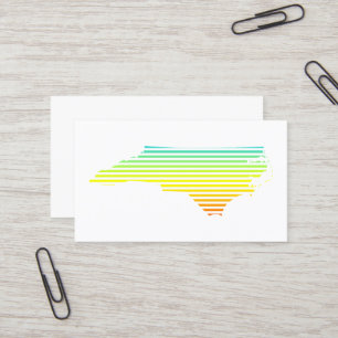 north carolina chill fade business card