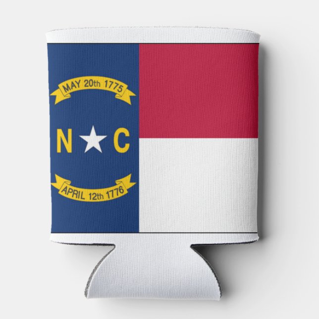 North Carolina custom Can Cooler (Back)