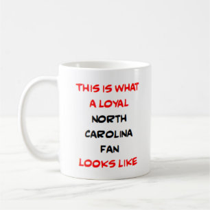 north carolina fan, loyal coffee mug