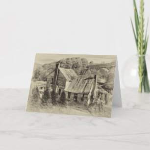 North Carolina Farm Greeting Card
