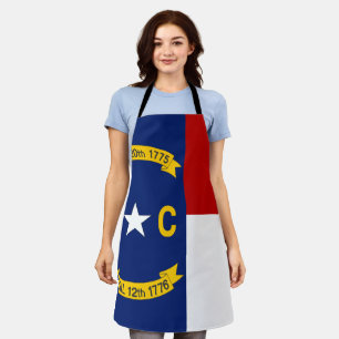 North Carolina flag Apron