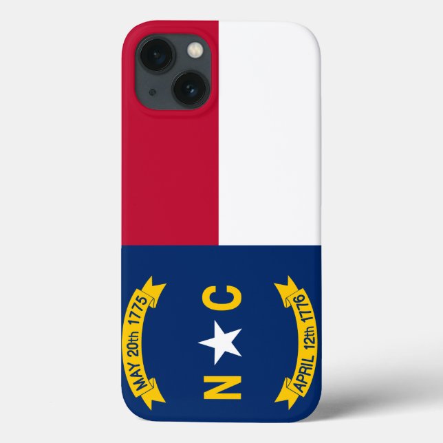 North Carolina Flag Case-Mate iPhone Case (Back)
