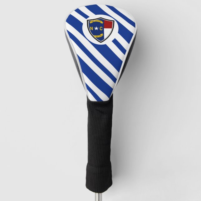 North Carolina flag Golf Head Cover (Front)