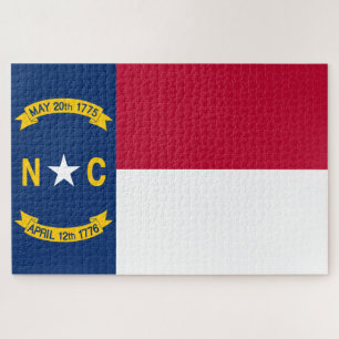 North Carolina Flag Jigsaw Puzzle
