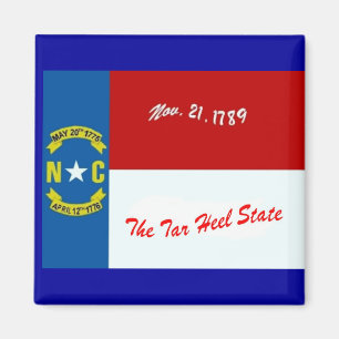 North Carolina Flag Magnet