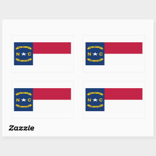 North Carolina Flag Sticker
