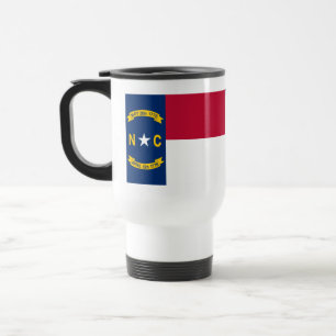 North Carolina flag Travel Mug